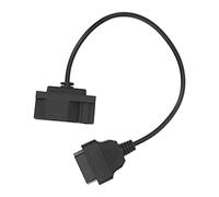 Kelawoly Cable Adaptador OBD2 de 7 Pines a 16 Pines, Material ABS de con 40 Cm de Longitud para Escáner de Diagnóstico y Compatibilidad con Vehículos