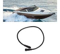 Kelawoly Cable Troncal NMEA2000, Material ABS, Resistente Al Agua IP67, Cable Marino NMEA 2000 de 5 Pines para Redes GPS Lowrance Simrad
