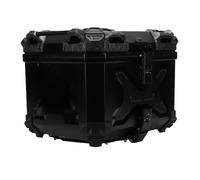 Kelawoly Caja Trasera de Aleación de Aluminio de 45L para Motocross, de Bloqueo de Doble Llave Resistente Al Agua con Soporte Trasero de Separación Rápida para Portaequipajes para
