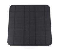 Kelawoly Cargador de Panel, Panel Solar Resistente a la Intemperie IP66 con Salida de Potencia de 12 W para Uso Esencial en Cámara XL y Comedero para Pájaros