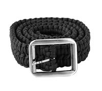 Kelawoly Cinturón de Supervivencia de Paracord Resistente, con Fuerza de Tracción de 500 Libras, Cinturón de Rescate Tejido Hecho a Mano para Acampar, Caminar, Navegar, Cazar, Uso