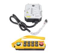Kelawoly Control Remoto de Grúa ABS, Mando de Botonera con LED 800MHz