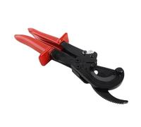 Kelawoly Cortacables de Carraca, Herramienta de Corte Aislada para Cable | Hoja de Acero con Alto Contenido de Carbono, Ergonómico Antideslizante, Bloqueo de Seguridad, Retorno Automático por