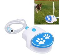 Kelawoly Fuente Al Aire Libre para Perros, Dispensador de Agua Activado para Mascotas con Manguera de Acero Inoxidable para Hidratación de Perros Grandes y Gatos