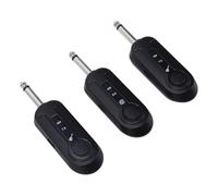 Kelawoly Inalámbrico de Guitarra, Transmisor y Receptor Inalámbrico de Guitarra, Adaptador de Instrumento con Alcance de 150 M, Batería 8H, Carga Rápida Tipo C para Teclad (1 a 2)