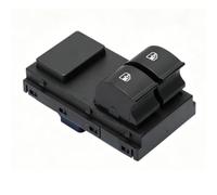 Kelawoly Interruptor de Ventana, OE 735428719, Lado Delantero Izquierdo | Panel de botones dobles, controla ambas ventanas del vehículo, carcasa de ABS, reemplazo directo del conector