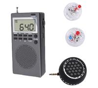 Kelawoly Kit de Equipo de Investigación Paranormal Radio AM/FM con Megáfono y 2 Bolas de Gato Brillantes para Comunicación y Detección de Caza de Fantasmas