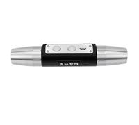 Kelawoly Linterna de Piedras Preciosas Recargable de 6 LED, Luz de Evaluación de Jade, Lámpara Detectora de Joyas con 6 Modos de Luz, Batería de 2000 MAh para Identificación de Jade, (BLACK)