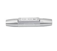 Kelawoly Linterna de Piedras Preciosas Recargable de 6 LED, Luz de Evaluación de Jade, Lámpara Detectora de Joyas con 6 Modos de Luz, Batería de 2000 MAh para Identificación de Jade, (gris-plata)