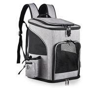 Kelawoly Mochila Transportadora para Perros, Tela Oxford de Primera Calidad, Diseño Expandible, Comodidad para Mascotas Pequeñas y Grandes, Ideal para Viajes y Aventuras Al Aire Libre