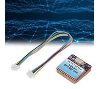 Kelawoly Módulo GPS, M10 a 25Q con Brújula QMC5883L Antena de Cerámica de Actualización de 10 Hz para Controlador de Vuelo de Drones de Carreras FPV Compatible con