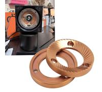 Kelawoly Molinillo de café con Rebabas Planas Chapadas en Titanio de 64 Mm para DF64 DF64P DF64E DF64V Super Jolly Mini E Anfim Caimano CODY II Lagom P64 Fellow Ode Ceado E5P E6P E37J