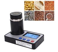 Kelawoly Probador de Humedad de Granos, Sensor de Temperatura Incorporado para Lecturas Precisas con Pantalla LCD Grande, Apagado Automático, Admite 19 Tipos de Granos, Incluidos Trigo,