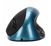 Kelawoly Ratón Vertical de 2,4 GHz, Ratón Inalámbrico Ergonómico Recargable con 6 Botones 1600 dpi para Comodidad de la Mano Derecha y Alivio del Dolor de Muñeca