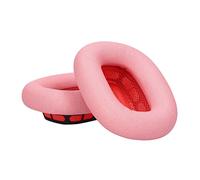Kelawoly Replacement Ear Pads for iOS Earbuds MAX, Skin-Friendly (Pink) | Cojines de cuero proteico suave, espuma de rebote lento, fijación automática magnética, graves mejorados, aislamiento de