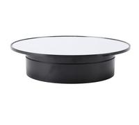 Kelawoly Soporte de Exhibición Giratorio Motorizado Negro, Capacidad de Carga de 8,8 Lb, bajo Ruido, Plataforma Giratoria Alimentada por USB o Batería para Fotografía y Exhibición
