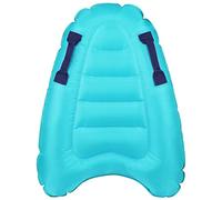 Kelawoly Tabla de Surf Inflable de 100 Kg, Tabla de Natación de PVC con Asas Laterales para Niños Adultos Playa Surf Natación Deportes Acuáticos (Blue)
