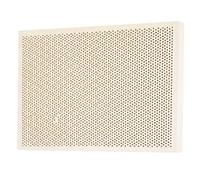 Kelawoly Tablero de Soldadura de Panal Cerámico, Quemador de Placa Cerámica Porosa con Radiación Infrarroja para Secado de Impresión de Pintura, Alto Valor Calorífico de 1000°C, Ahorro