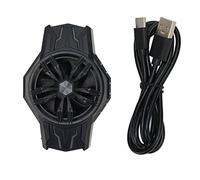Kelawoly Ventilador de Enfriamiento para Teléfono, Radiador RGB de 2800㎡ | Motor hidráulico silencioso de 28 dB, 51 aletas de de aleación de aluminio, amplia compatibilidad de 68-93 mm, accesorio