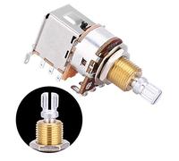 KELFEEAO A500K Guitar Potentiometer, Push Push Switch Pot Tone Control 2 Level Bounce Switch for Electric Guitar Bass Repair