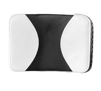 KELFEEAO Almohadilla de Muay Thai, Almohadilla de Entrenamiento de Kickboxing de Muay Thai con Agarre Manual, Escudo de Golpe de Patada Resistente, Taekwondo para Golpes, Rodillas (l)