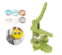 KELFEEAO Badge Maker Machine Kit, 100 Pcs Button Press Set with Pattern Book 2.25 Inch Pin Maker for Kids Adults DIY Craft (2)