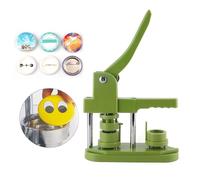 KELFEEAO Badge Maker Machine Kit, 100 Pcs Button Press Set with Pattern Book 2.25 Inch Pin Maker for Kids Adults DIY Craft (1)