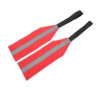 KELFEEAO Bandera de Viaje de Seguridad, Bandera de Viaje de Advertencia de Canoa Roja Reflectante para Kayak Bandera de Seguridad de Canoa Bandera de Remolque de Kayak Reflectante