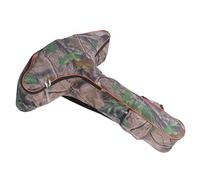 KELFEEAO Bolsa de Almacenamiento para Ballesta, Estuche de Tiro con en Forma de T con Correas de Hombro Ajustables, Bolsa de Camuflaje con Doble Cremallera para competición al