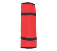 KELFEEAO Chef Knife Bag, Canvas Knife Roll with 20 Slots Portable Kitchen Utensil Organizer for Forks Spoons Scissors Cooking Tools (Roja)