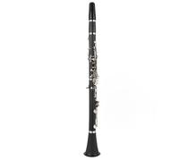 KELFEEAO Clarinete Plano en Si de Cartón Sintético con 17 Teclas El Juego Completo Incluye Estuche Paño de Limpieza Destornillador de Lengüeta para Estudiantes Principiantes Banda