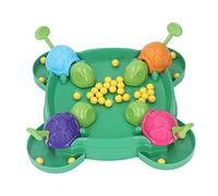 KELFEEAO Juego de Mesa de Tortuga, Juego de Mesa Educativo Interactivo para niños hambrientos, fácil Control, Juego de Tablero de ajedrez para Comer Frijoles y Tortugas para Fiestas