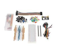 KELFEEAO Kit de componentes electrónicos, más de 400 Piezas Surtido de componentes electrónicos con módulo de alimentación Kit de Inicio Compatible con Placa de Pruebas para R3