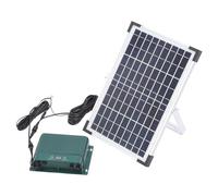 KELFEEAO Kit de riego por goteo automático solar 18 V 10 W impermeable de silicio policristalino de jardinería de riego automático con energía solar para interiores y exteriores