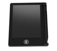 KELFEEAO Tableta de escritura LCD, tablero de escritura a mano de 4,5 pulgadas, tableta de dibujo, juguetes de aprendizaje reutilizables, almohadilla de dibujo educativa para (Negra)