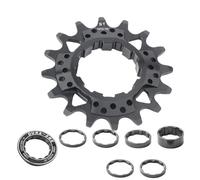 Kelisdi 16T 18T - Kit de conversión de una sola velocidad de aleación de aluminio para bicicletas de montaña y carretera