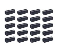 Kelisdi 20/16 clips de cable con abrazadera fija de cable de alta adherencia para un espacio limpio y ordenado, clips de fácil extracción, soporte de cable adhesivo