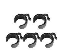 Kelisdi 5 gestores de cables con clip para sujetar líneas de video auditivo de datos en trípodes, soportes de micrófono y teléfonos, clips de cable de 20 mm o 25 mm