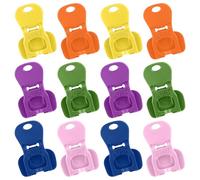 Kelisdi 6 piezas / 12 abrelatas multiusos para cerveza y bebidas, agarre antideslizante, apto para lavavajillas, removedor de tapas de botellas, utensilio de cocina