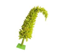 Kelisdi Árbol de Navidad artificial precompilado de 35 pulgadas, ramas flexibles, ignífugo, sustancias de PVC, decoración de interiores, árbol de Navidad flexible