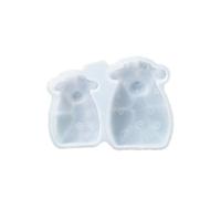 Kelisdi Artesanía de silicona de oveja 3D adecuada para yesos y jabón, decoración de ovejas
