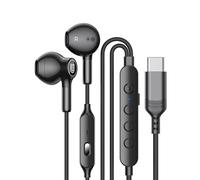 Kelisdi Auriculares con cable tipo C para juegos competitivos con auditorio de baja latencia para un posicionamiento preciso del enemigo
