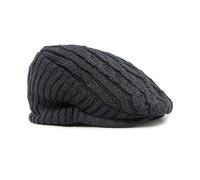 Kelisdi Boinas británicas con forro polar para mayor calidez, ajuste adaptable, diseño resistente al viento, adecuado tanto para hombres como para mujeres. Boinas británicas, azul marino, Talla única