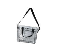 Kelisdi Bolsa cruzada antiestática de PVC transparente para ingenieros de sala limpia con correa ajustable para electrónica