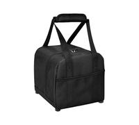 Kelisdi Bolsa de bolos portátil con soporte acolchado y bolsillo de malla, práctico almacenamiento con soporte acolchado