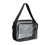 Kelisdi Bolsa de herramientas antiestática de PVC transparente para ingenieros de salas blancas, bolsa cruzada de hombro de PVC transparente para ingenieros de sala limpia