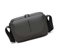 Kelisdi Bolsa multifuncional impermeable para cámara para hombre, práctica bolsa cruzada de tela Oxford con múltiples compartimentos, bolsa cruzada DSLR para hombre, Gray