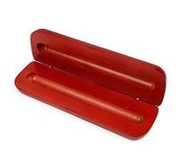 Kelisdi Caja de madera para bolígrafos, caja de lápices, embalaje de regalo, bolígrafo de regalo de negocios para estuche de empresa, lápiz de negocios individual de madera, Red
