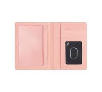 Kelisdi Cartera de viaje ligera de piel sintética organizada con patrón en relieve, prácticas bolsas de viaje para un almacenamiento limpio y seguro de documentos, cartera de viaje compacta, a, Mass