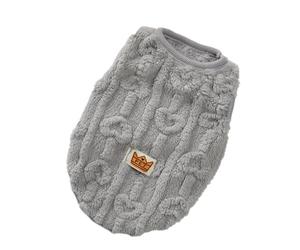 Kelisdi Chalecos con forro polar para mascotas pequeñas, control de temperatura, movimiento flexible, cómodo, para el hogar, compañero de invierno, ropa cálida para gatos
